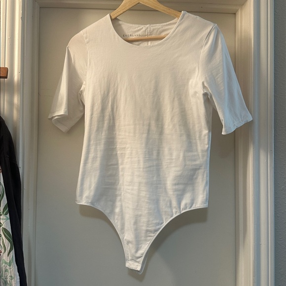 Everlane Tops - Everlane short sleeved thong bodysuit